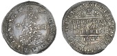 Charles I (1625-1649), Oxford mint, Groat, 1644, mm. book on obv. only, rev. Declaration, Shrewsbury plume and two...