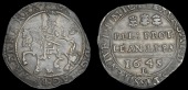Charles I (1625-1649), Bristol mint, Halfcrown, 1645, mm. plumelet on obv. only, Bristol horseman, Bristol plume...