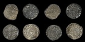 Henry III (1216-1272), Short Cross coinage, Pennies (4), all class VIIIc, London (3), all Nichole, nichole on lv,...