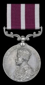 Indian Army Meritorious Service Medal, G.V.R., 1st issue (14 Sepoy Kirpa Singh, 59/Rifles (F.F.)), one or two edge...