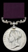 Indian Army L.S. & G.C., V.R., 3rd issue (1223 Sepoy Nagra, 6th Punjab Infy.), edge brusing and polished, thus fine	...