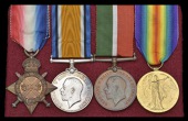 Four: Engineer T. E. Legg, Mercantile Marine and Royal Naval Reserve
1914-15 Star (Engr. T. E. Legg, R.N.R.);...
