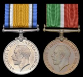 Pair: First Engineer J. H. Johnston, Mercantile Marine, who lost his life on the occasion the S.S. Cairnstrath was...