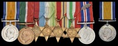 Seven: Captain D. Hey, Merchant Navy, who was mentioned in despatches for his gallant command of the M.V. Maron when...