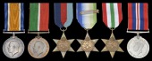 Six: Chief Steward J. A. Peterson, B.E.M., Merchant Navy

British War and Mercantile Marine War Medals 1914-18...