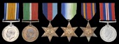 Six: Chief Steward T. W. Peers, Merchant Navy, late Loyal North Lancashire Regiment

British War Medal 1914-20...