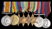 Eight: Captain D. G. H. Osborn-Baillie, Merchant Navy, late Royal Naval Reserve, a long served officer of the P. &...