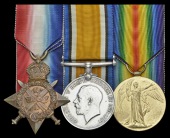 Three: Second Lieutenant B. J. Warne, Middlesex Regiment, late 8th Hussars, who died of wounds on 4 April...