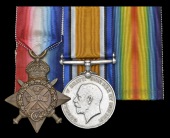 Pair: Private W. H. Elliott, South Irish Horse

1914 Star (643 Pte., S. Ir. H.); British War Medal 1914-20 (643...