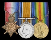 Three: Private W. A. Nunn, Oxfordshire Yeomanry

1914 Star (1976 Pte., Oxf. Yeo.); British War and Victory Medals...