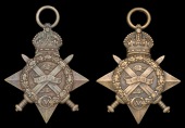 1914 Star (2) (No.2842 Rsvt. Langar Khan, 9/Horse; 3148 Sowar Rakhmat Khan, 19/Lncrs.) very fine (2)	 £80-100