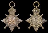 1914 Star (2) (No.3094 Sowar Vir Khan, 34/Horse; No.2981 Sowar Ahmad Khan, 36/Horse) very fine (2)	 £80-100