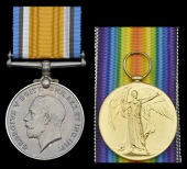 Pair: Second Lieutenant P. G. Jenkins, 7th Battalion Cameron Highlanders, killed in action, France, 9 April...