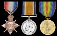 Three: Private A. Cameron, 1st Battalion Cameron Highlanders, killed in action, France/Flanders, 22 December...