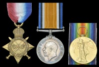 Three: Private J. Gowans, 2nd Battalion Cameron Highlanders, who died of wounds, France/Flanders, 31 May...