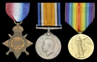 Three: Private A.W. Ashworth, 5th Battalion Cameron Highlanders, killed in action, battle of the Somme, 18 July...