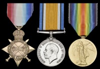 Three: Private J. Davidson, 7th Battalion Cameron Highlanders, who died of wounds, France/Flanders, 17 August...