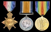Three: Acting Serjeant D. Cameron, 2nd Battalion Lovat’s Scouts

1914-15 Star (4147 L. Cpl., 2-Lovat’s Scts.);...