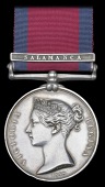 Sergeant John Brown, 11th Light Dragoons 

Military General Service 1793-1814, 1 clasp, Salamanca (John Brown,...