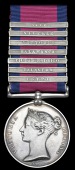 Sergeant William Anderson, 3rd Foot Guards, who was wounded in the ankle in Egypt and suffered a fractured skull in...