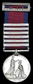 John Yeadon, 3rd Foot Guards, who was had three wounds at Bayonne

Military General Service 1793-1814, 6 clasps,...