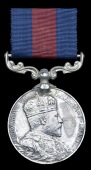 A ‘N.W. Frontier 1908’ I.D.S.M. awarded to Subadar-Major Bahadur Khan, 33rd Punjabis, killed in action France,...