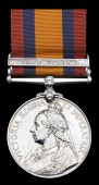 Queen’s South Africa 1899-1902, 1 clasp, Cape Colony (3804 Pte. G. Thatcher, 2nd Wilts. Regt.) some contact marks,...