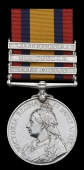 Queen’s South Africa 1899-1902, 3 clasps, Cape Colony, Transvaal, Wittebergen (2532 Cpl. F. Paynton, 2nd Wilts....
