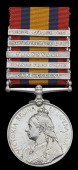 Queen’s South Africa 1899-1902, 5 clasps, Cape Colony, Orange Free State, Transvaal, South Africa 1901, South...