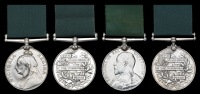 Volunteer Force Long Service (4), V.R. (Colr. Sergt. L. McCullock, 2nd V.B. Wilts Regt.; No.88 Corpl. C. Brampton,...