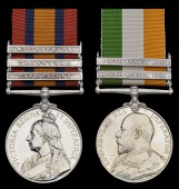 Pair: Drummer J. Chivers, Wiltshire Regiment

Queen’s South Africa 1899-1902, 3 clasps, Cape Colony, Transvaal,...