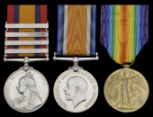 Three: Private H. F. Porter, Army Service Corps, late Wiltshire Regiment

Queen’s South Africa 1899-1902, 4...