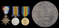 Three: Private W. Ashford, 1st Battalion Wiltshire Regiment, killed in action, France/Flanders, 11 December...