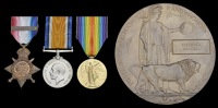 Three: Private F. Randell, 1st Battalion Wiltshire Regiment, who died as a prisoner-of-war on 11 March 1915

1914...