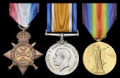 Three: Private C. T. Hillier, 2nd Battalion Wiltshire Regiment, killed in action, France/Flanders, 31 December...