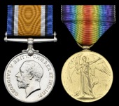 Pair: Colour Serjeant R. L. Poole, 8th Battalion Somerset Light Infantry, late Wiltshire Regiment, killed in action,...