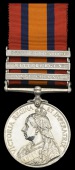 Queen’s South Africa 1899-1902, 3 clasps, Cape Colony, Wittebergen, South Africa 1901 (9296 Pte. H. F. Clarke, 2nd...