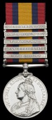 Queen’s South Africa 1899-1902, 5 clasps, Cape Colony, Orange Free State, Transvaal, South Africa 1901, South...