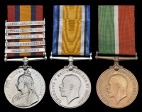 Three: H. Seath, Merchant Navy, late Imperial Yeomanry

Queen’s South Africa 1899-1902, 5 clasps, Cape Colony,...