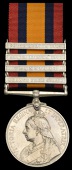 Queen’s South Africa 1899-1902, 4 clasps, Orange Free State, Transvaal, South Africa 1901, South Africa 1902 (6125...