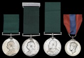 Volunteer Force Long Service (3), V.R. (Sergt. Robt. Adams, 1st V.B. D.R.; 1729 Cpl. J. R. Stone, 1/Dorset. V.B.)...