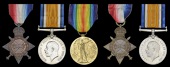 Three: Private C. J. Shears, 6th Battalion Dorsetshire Regiment, who died of disease on 24 July 1918
1914-15 Star...