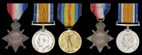 Three: Private C. J. Shears, 6th Battalion Dorsetshire Regiment, who died of disease on 24 July 1918
1914-15 Star...
