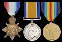 Three: Trooper P. J. Wheatley, Royal Horse Guards

1914-15 Star (1752 Tpr., R.H. Gds.); British War and Victory...