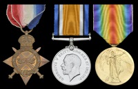 Three: Private D. Edwards, 17th Lancers

1914-15 Star (GS-12516 Pte., 17-Lrs.); British War and Victory Medals...