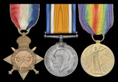 Three: Private J. J. Milne, Ayrshire Yeomanry

1914-15 Star (2048 Pte., Ayr. Yeo.); British War and Victory Medals...