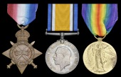 Three: Serjeant C. Lill, 1/4th Battalion East Yorkshire Regiment, killed in action, France/Flanders, 23 April...