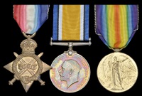 Three: Corporal W. Mair, Royal Scots Fusiliers
1914-15 Star (13980 L. Cpl., R.S. Fus.); British War and Victory...
