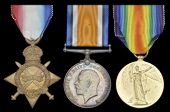 Three: Private G. A. Maguire, Cheshire Regiment
1914-15 Star (337 Pte., Ches. R.); British War and Victory Medals...