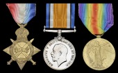 Three: Private H. Englefield, 18th Battalion London Regiment (London Irish Rifles)
1914-15 Star (3446 Pte.,...